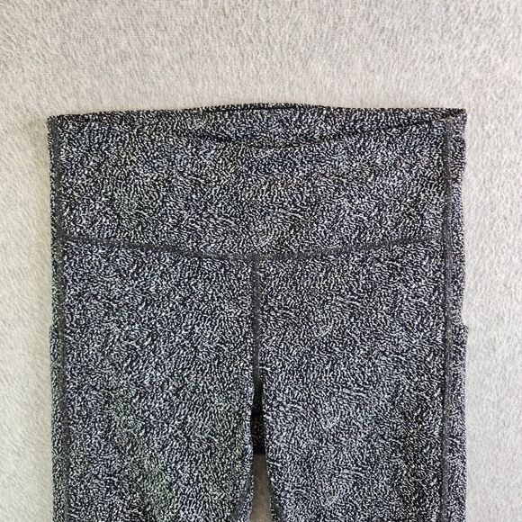 Athleta Leggings Womens MP Black Ultimate Stash Textured 7/8 Tight Pockets Run - Picture 2 of 13